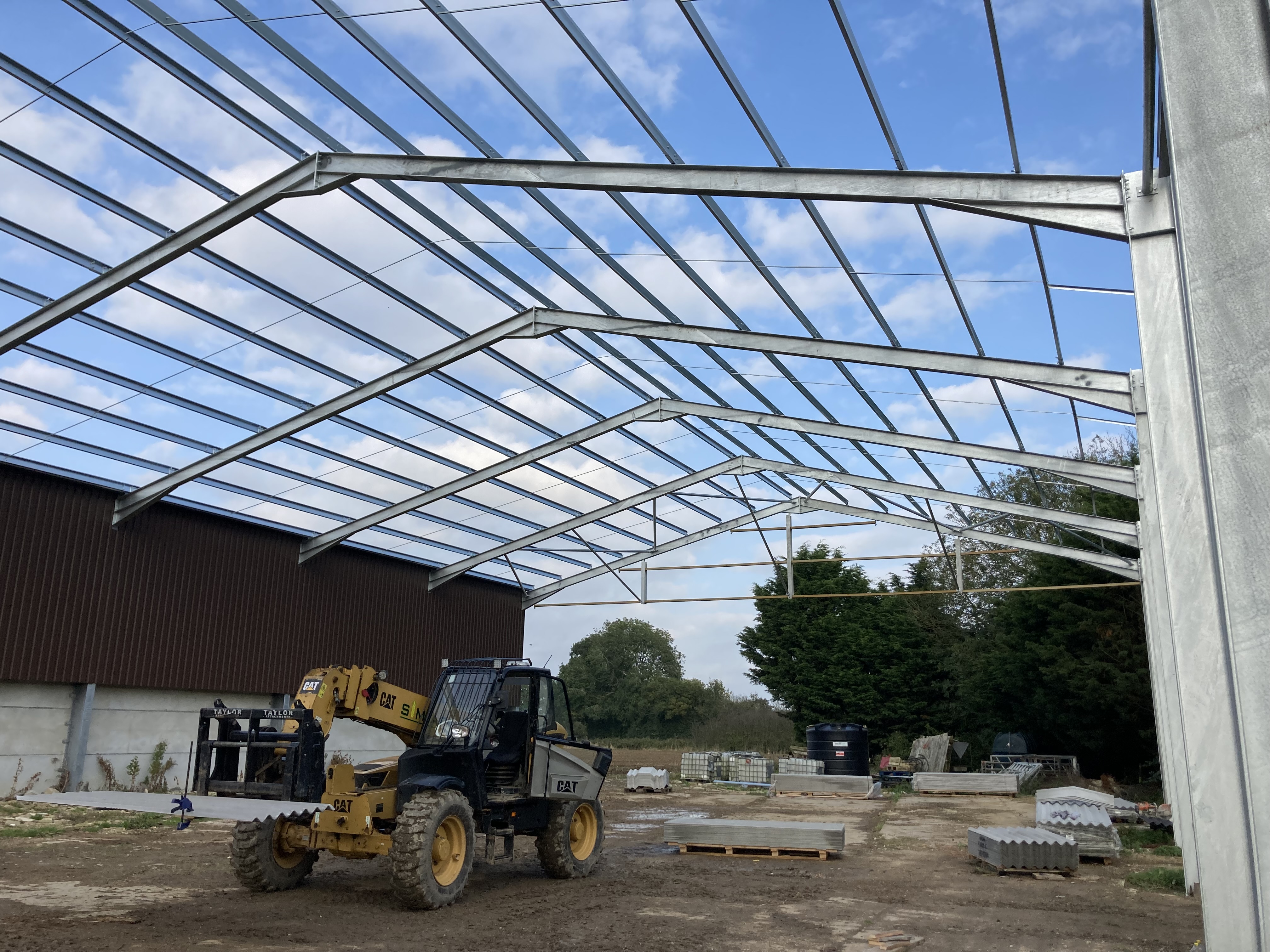 Steel composite cladding