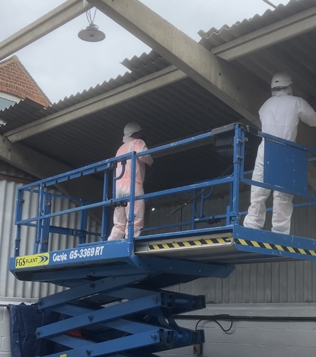 Industrial cladding project